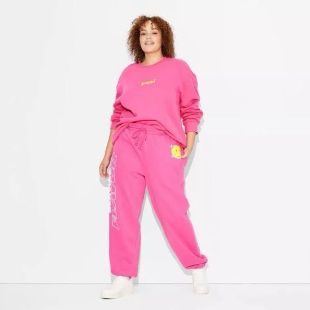 Poppi x Target Pink Iconic Flavors Crewneck